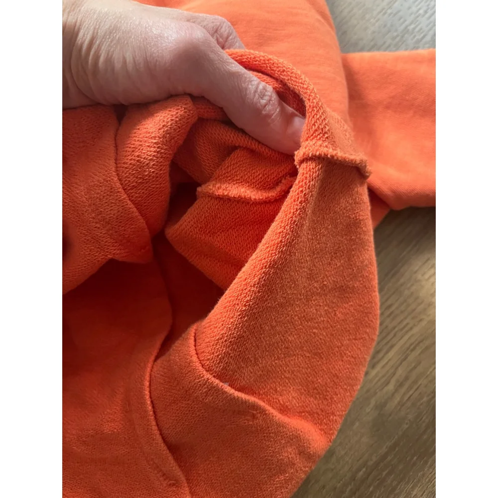 Anthropologie Pilcro gathered raw hem sweater size S